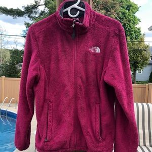 north face fuzzy jacket